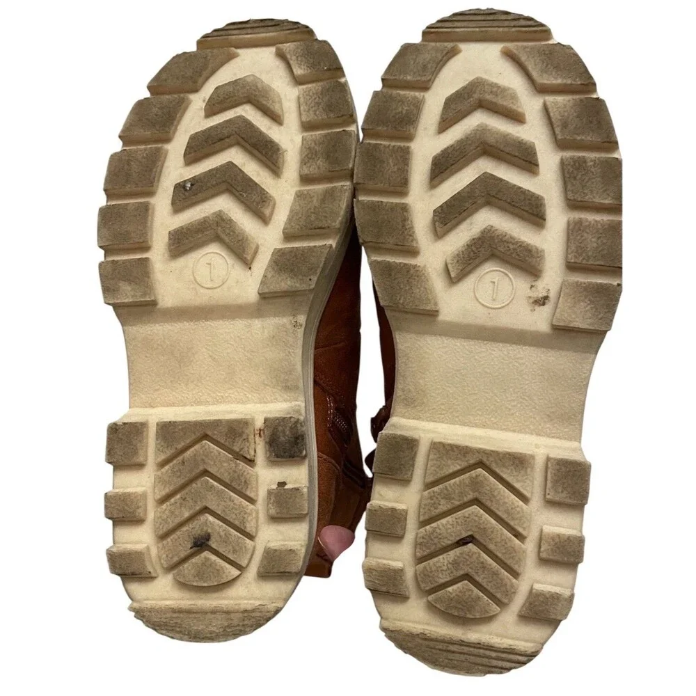 Art Class Girls Youth 1 Fuzzy Fall Boot Tan